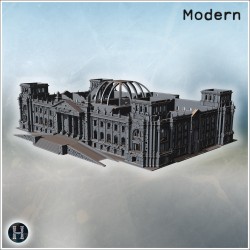 Pack de ville moderne No. - Fichier STL 3D | Hartolia Miniatures