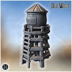 Wild West town pack No. - 3D STL File | Hartolia Miniatures