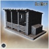 Wild West town pack No. - 3D STL File | Hartolia Miniatures