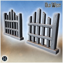 Wild West town pack No. - 3D STL File | Hartolia Miniatures