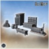 Wild West town pack No. - 3D STL File | Hartolia Miniatures