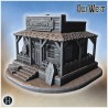 Wild West town pack No. - 3D STL File | Hartolia Miniatures