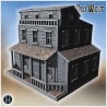 Wild West town pack No. - 3D STL File | Hartolia Miniatures