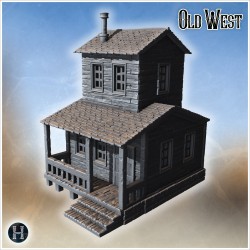 Wild West town pack No. - 3D STL File | Hartolia Miniatures
