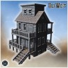 Wild West town pack No. - 3D STL File | Hartolia Miniatures