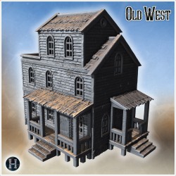 Wild West town pack No. - 3D STL File | Hartolia Miniatures