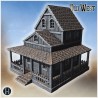 Wild West town pack No. - 3D STL File | Hartolia Miniatures