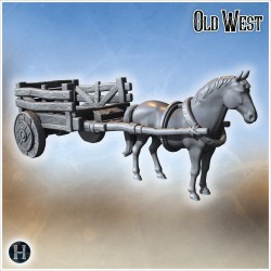Wild West town pack No. - 3D STL File | Hartolia Miniatures