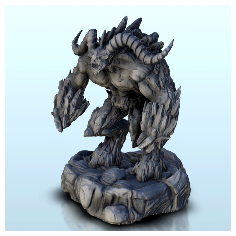 Rock demon with horns |  | Hartolia miniatures