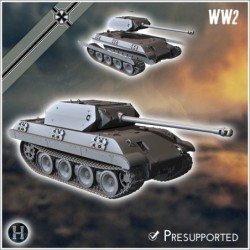 Pack allemand WW2 Panzer V Panther... - STL 3D | Hartolia Miniatures