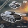 Pack allemand WW2 Panzer V Panther... - STL 3D | Hartolia Miniatures