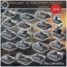Pack allemand WW2 Panzer V Panther... - STL 3D | Hartolia Miniatures