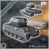 Pack allemand WW2 Panzer V Panther... - STL 3D | Hartolia Miniatures