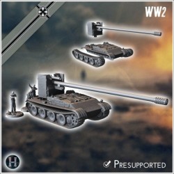 Pack allemand WW2 Panzer V Panther... - STL 3D | Hartolia Miniatures