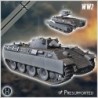 Pack allemand WW2 Panzer V Panther... - STL 3D | Hartolia Miniatures