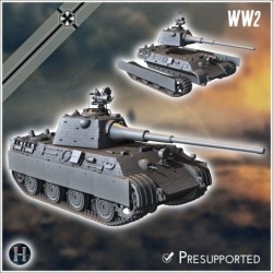 Pack allemand WW2 Panzer V Panther... - STL 3D | Hartolia Miniatures