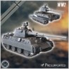 Pack allemand WW2 Panzer V Panther... - STL 3D | Hartolia Miniatures