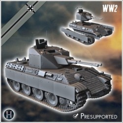 Pack allemand WW2 Panzer V Panther... - STL 3D | Hartolia Miniatures