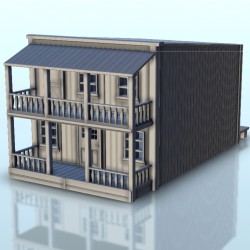 Maison avec balcon Far-West 2