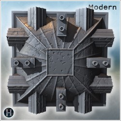 Building - 3D STL File Modern (28mm (1:56)) | Hartolia Miniatures