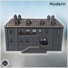 Building in ruins - 3D STL Modern (28mm (1:56)) | Hartolia Miniatures