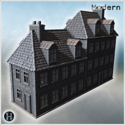 Building - 3D STL File Modern (28mm (1:56)) | Hartolia Miniatures