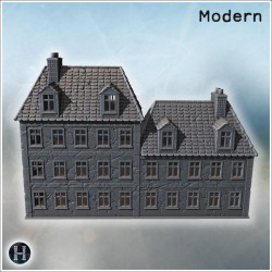 Building - 3D STL File Modern (28mm (1:56)) | Hartolia Miniatures
