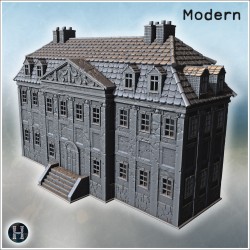 Building - 3D STL File Modern (28mm (1:56)) | Hartolia Miniatures