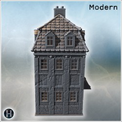Building - 3D STL File Modern (28mm (1:56)) | Hartolia Miniatures