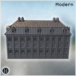 Bâtiment - Fichier STL 3D Moderne (28mm (1:56)) | Hartolia Miniatures