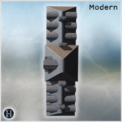 Baroque manor - 3D STL File Modern (28mm (1:56)) | Hartolia Miniatures