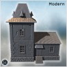 Manoir - Fichier STL 3D Moderne (28mm (1:56)) | Hartolia Miniatures