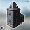 Manoir - Fichier STL 3D Moderne (28mm (1:56)) | Hartolia Miniatures