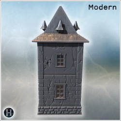 Manor - 3D STL File Modern (28mm (1:56)) | Hartolia Miniatures