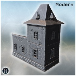 Manor - 3D STL File Modern (28mm (1:56)) | Hartolia Miniatures