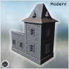 Manoir - Fichier STL 3D Moderne (28mm (1:56)) | Hartolia Miniatures