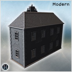 Baroque building - 3D STL Modern (28mm (1:56)) | Hartolia Miniatures