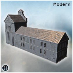 Baroque building - 3D STL Modern (28mm (1:56)) | Hartolia Miniatures