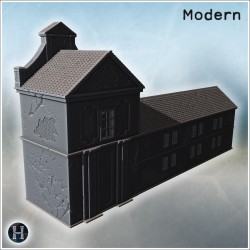 Bâtiment baroque - STL 3D Moderne (28mm (1:56)) | Hartolia Miniatures
