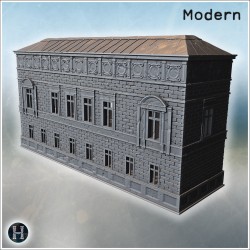 Baroque building - 3D STL Modern (28mm (1:56)) | Hartolia Miniatures