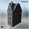 Baroque house - 3D STL File Modern (28mm (1:56)) | Hartolia Miniatures