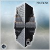 Baroque house - 3D STL File Modern (28mm (1:56)) | Hartolia Miniatures