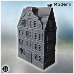 Bâtiment baroque - STL 3D Moderne (28mm (1:56)) | Hartolia Miniatures