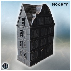Bâtiment baroque - STL 3D Moderne (28mm (1:56)) | Hartolia Miniatures