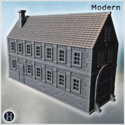 Ferme - Fichier STL 3D Moderne (28mm (1:56)) | Hartolia Miniatures