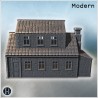 House - 3D STL File Modern (28mm (1:56)) | Hartolia Miniatures