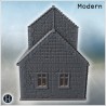 House - 3D STL File Modern (28mm (1:56)) | Hartolia Miniatures