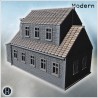 Maison - Fichier STL 3D Moderne (28mm (1:56)) | Hartolia Miniatures