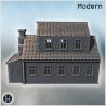 House - 3D STL File Modern (28mm (1:56)) | Hartolia Miniatures