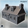 House - 3D STL File Modern (28mm (1:56)) | Hartolia Miniatures